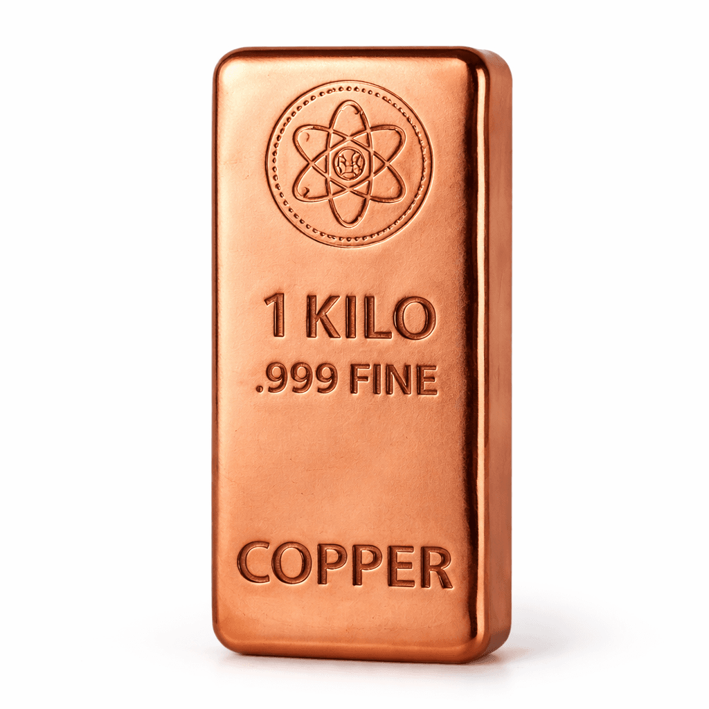1 Kilogram Copper Bullion Bar